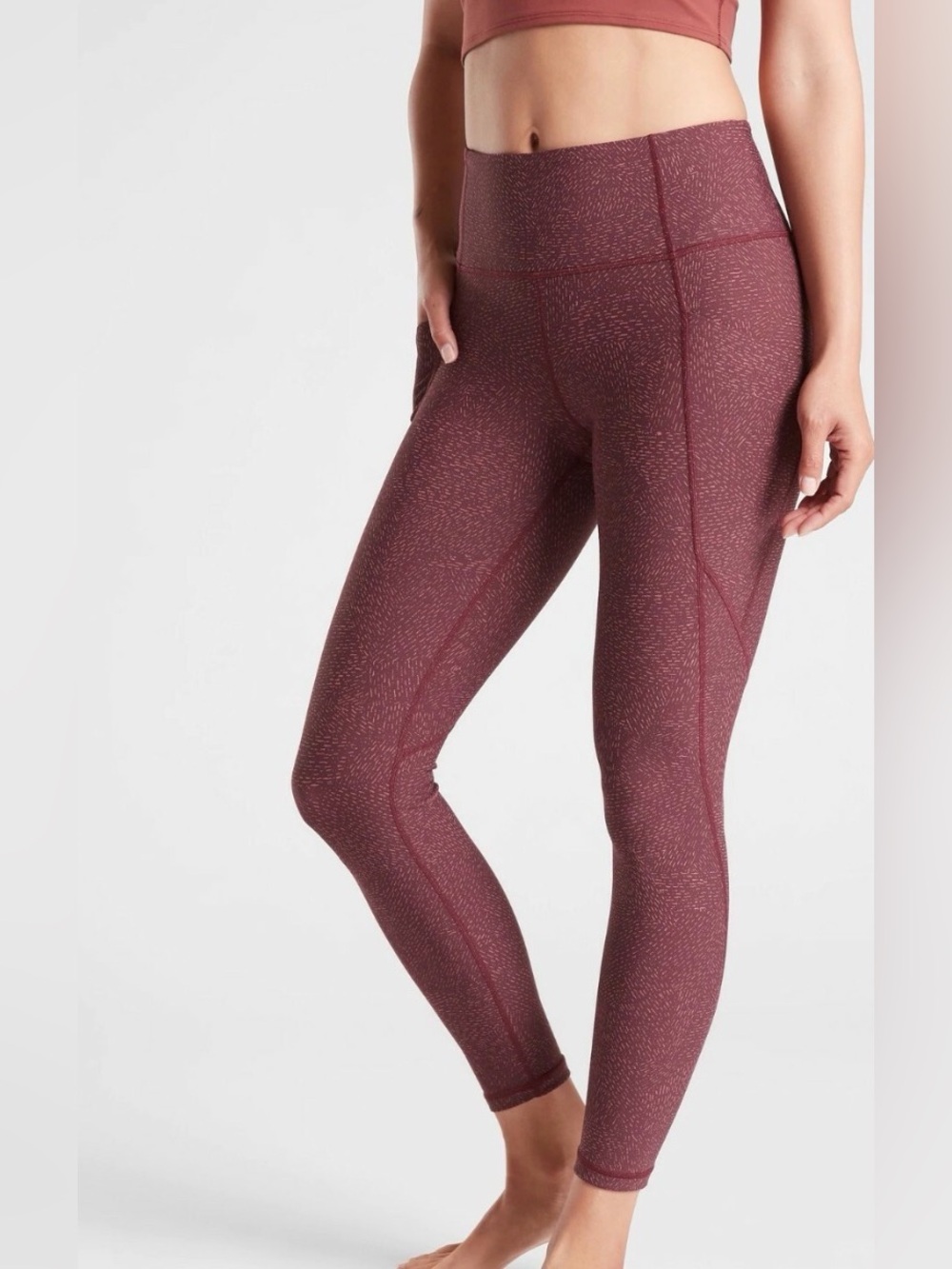 Athleta Salutation Stash Pocket Leggings